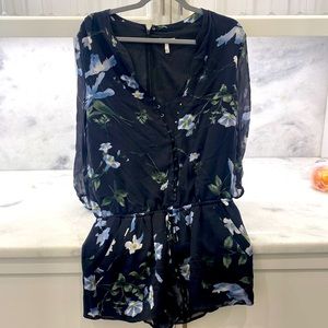 Joie silk romper